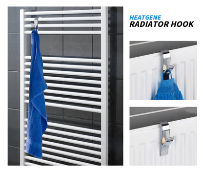 HEATGENE ABS Y-Shaped Hooks -  Compatible with HEATGENE Liquid Filled Smart Towel Warmers (Include Model: HG-R0285, HG-R0246, HG-R0286, HG-R02106, HG-R02126 Series) RP4819W