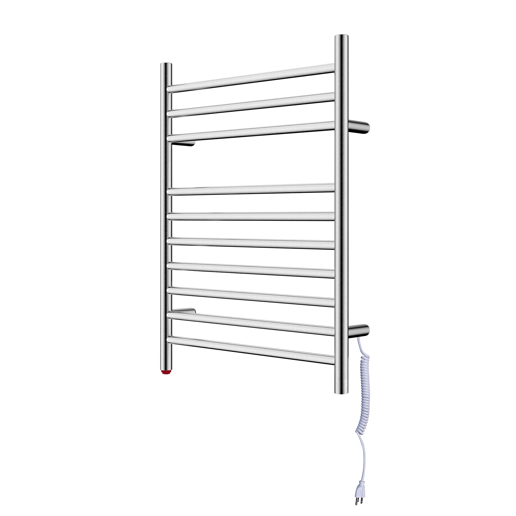 Towel Warmer 10 Straight Bar 20"x32" Hardwired/Plug-In Brushed Polish