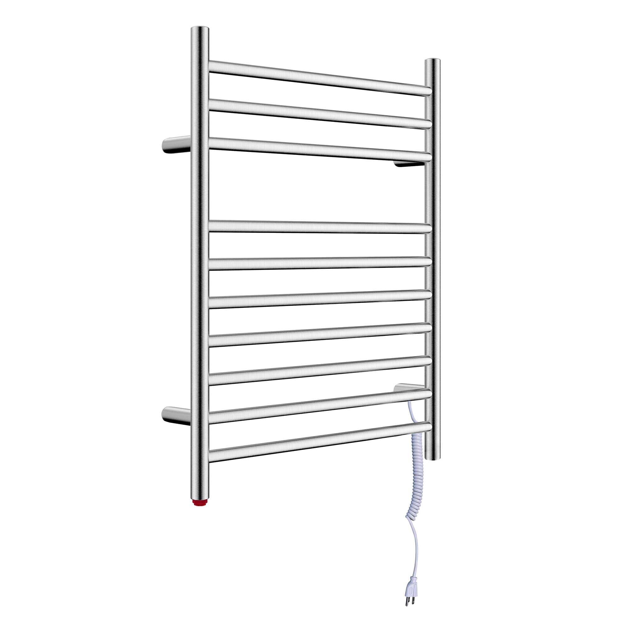 Towel Warmer 10 Straight Bar 20"x32" Hardwired/Plug-In Brushed Polish