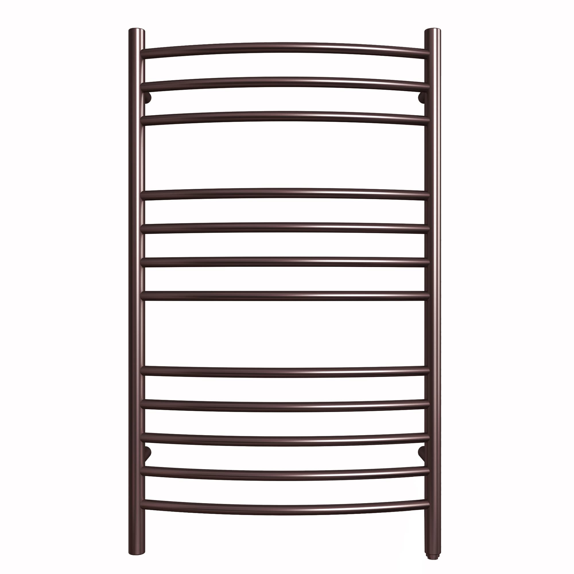 Towel Warmer 12 Curved Bar 24"x40" Hardwired/Plug-in Venetian Bronze