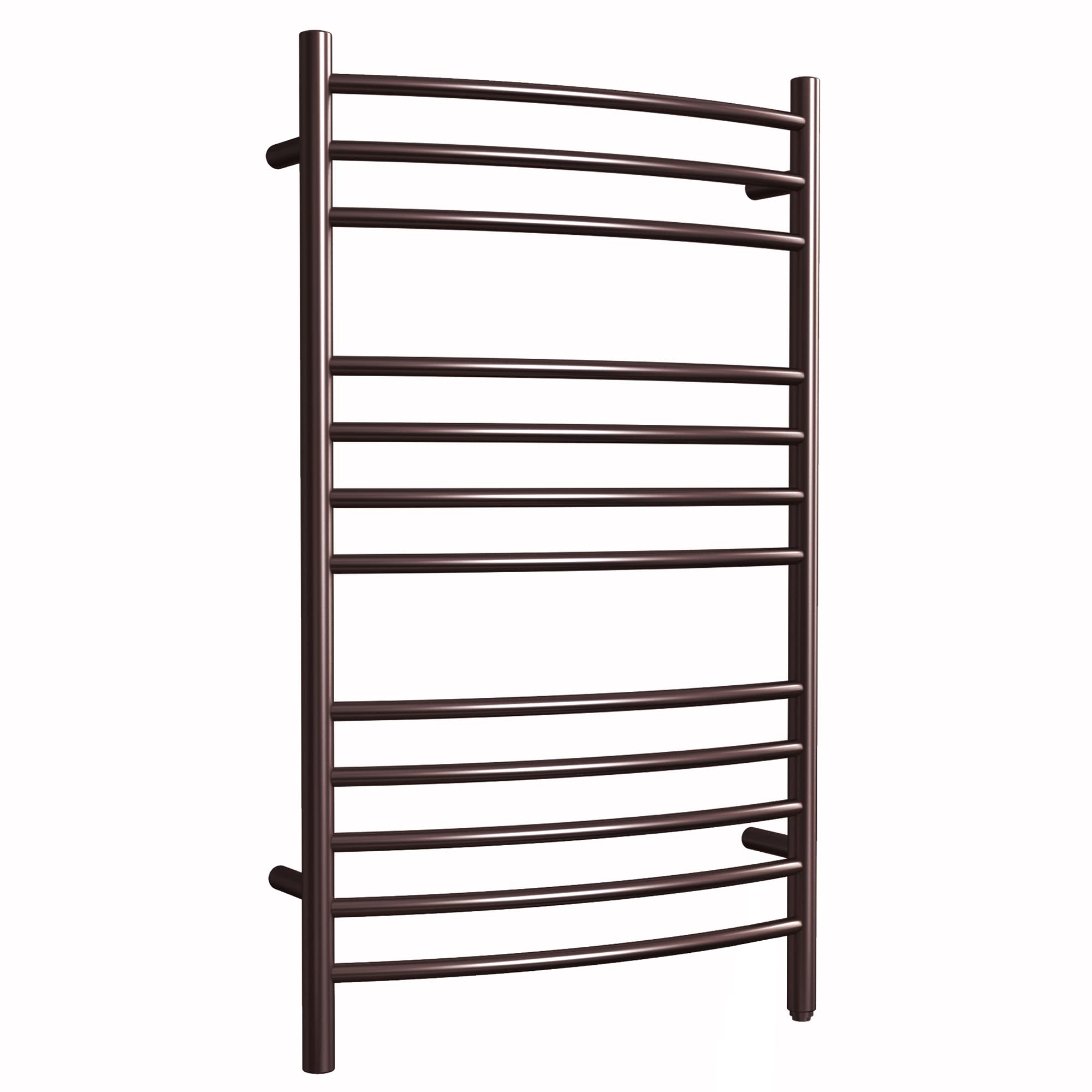 Towel Warmer 12 Curved Bar 24"x40" Hardwired/Plug-in Venetian Bronze