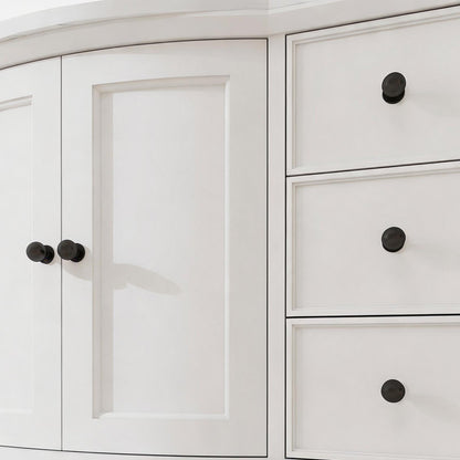 Elara 48" Single Sink Freestanding Bath Vanity with Stone Top, Solid Wood, Soft-Close, Assembled