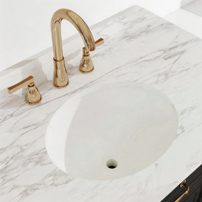 Modish 48" Single Sink Freestanding/Floating Bath Vanity with Stone Top, Solid Wood, Soft-Close, Assembled