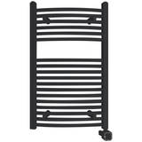 HEATGENE Electric Radiator Towel Warmer with Programmable Smart Timer and Temperature Control, Brushed/ Chrome/ Matte Black HG-R0285