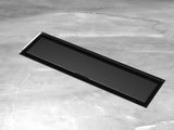 Wholesale HEATGENE 24"/36" Stainless Steel Linear Rectangle Shower Floor Drain, Matte Black HB-LD-MB