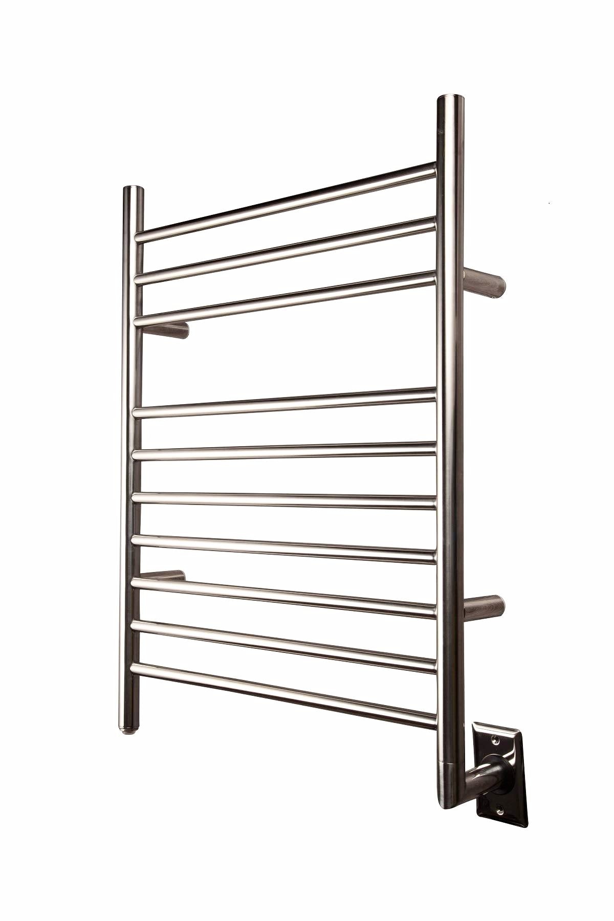 10 Bar Hardwired, Wall Mounted Towel Warmer HG-6466 – Heatgene