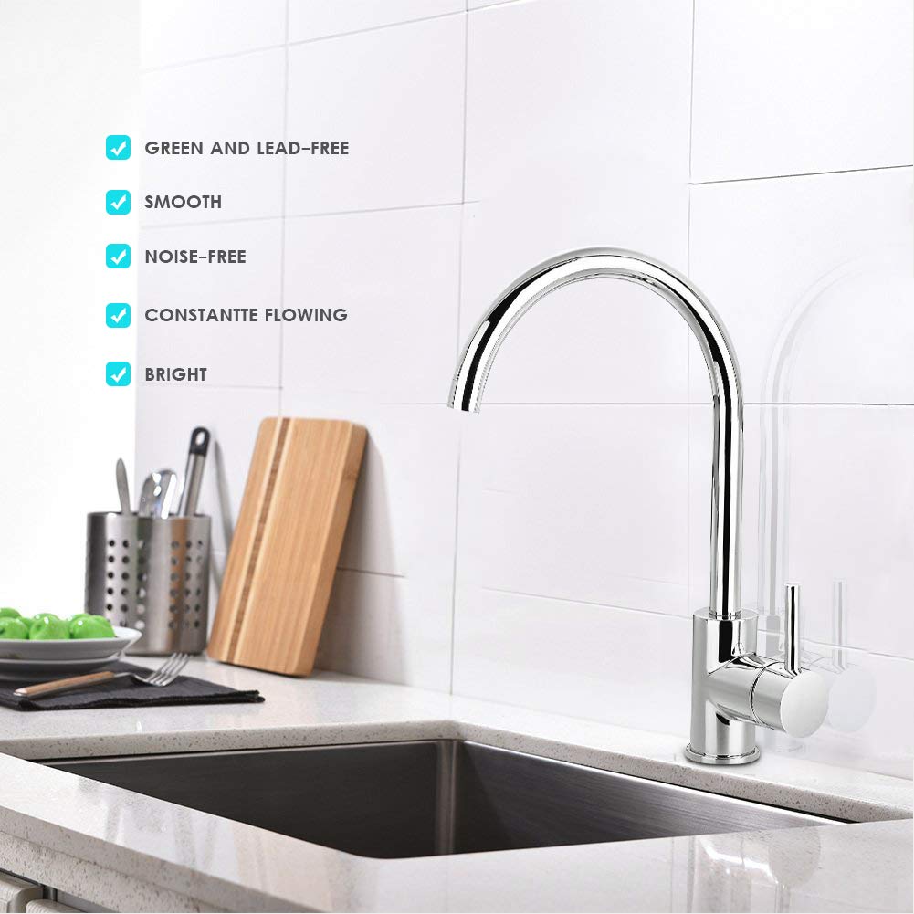 Kitchen Faucets Single Handle Brass Sink Bar Faucet