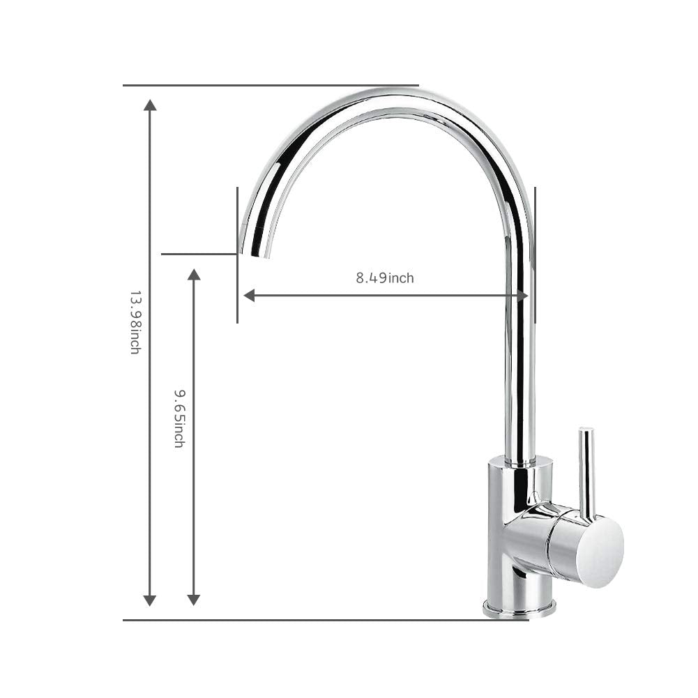 Kitchen Faucets Single Handle Brass Sink Bar Faucet