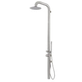 Wholesale 3pcs HEATGENE Stainless Steel Brushed Wall-Mounted Outdoor/Indoor Shower - HG9010N