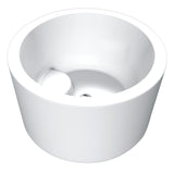 41" Round Acrylic Freestanding Contemporary Soaking Bathtub - HG1023