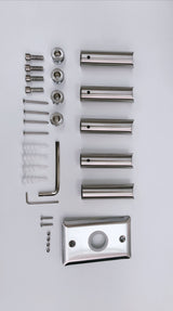 Towel Warmer Parts for 4 Straight Round Bar HG-64153