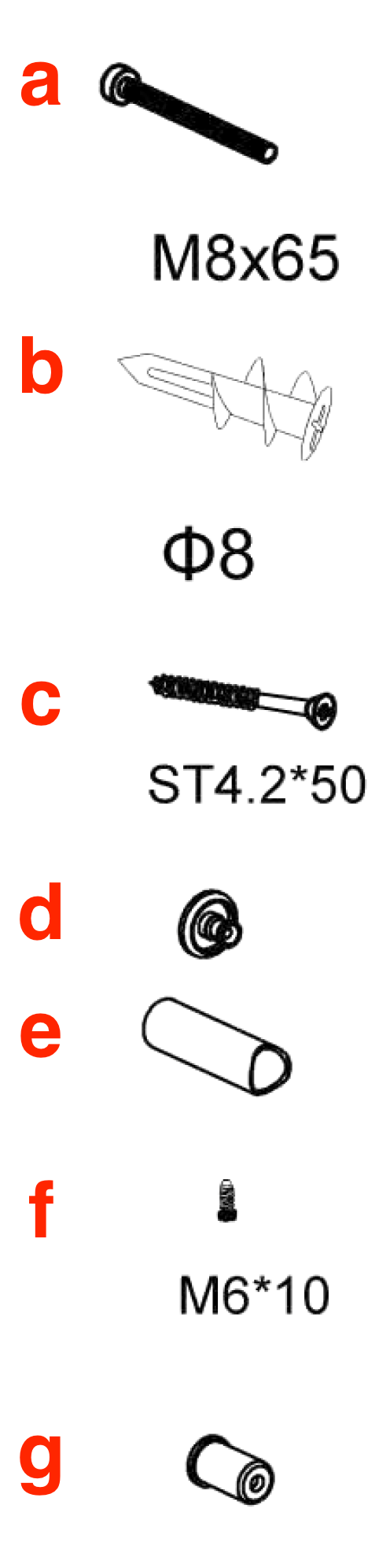 Towel Warmer Parts for 8 Curved Bar HG-6402